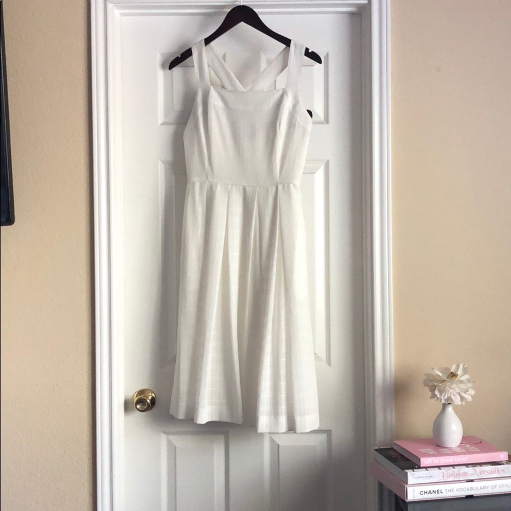 Cremieux cross back dress